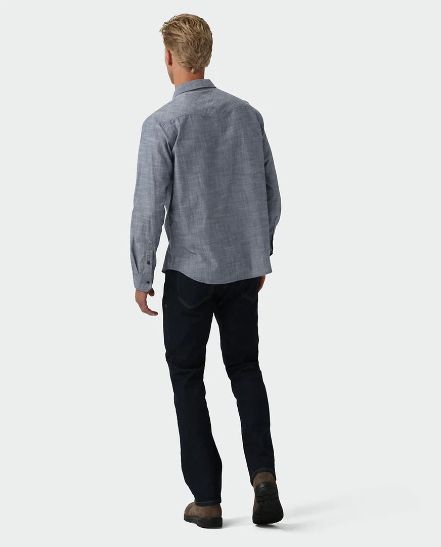 Stio Men's Ashton Chambray Shirt 21 Stio Men's Ashton Chambray Shirt