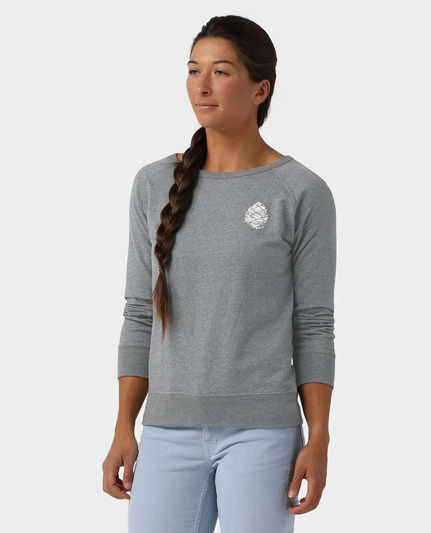 Stio Women's Pinecone Ripple Crewneck 5 Stio Women's Pinecone Ripple Crewneck