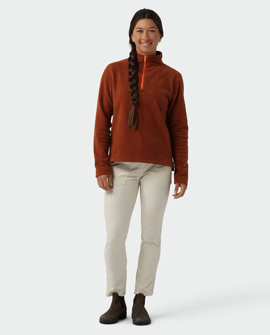 Stio Women's Rawlins Shearling Fleece Half Zip 20 Stio Women's Rawlins Shearling Fleece Half Zip