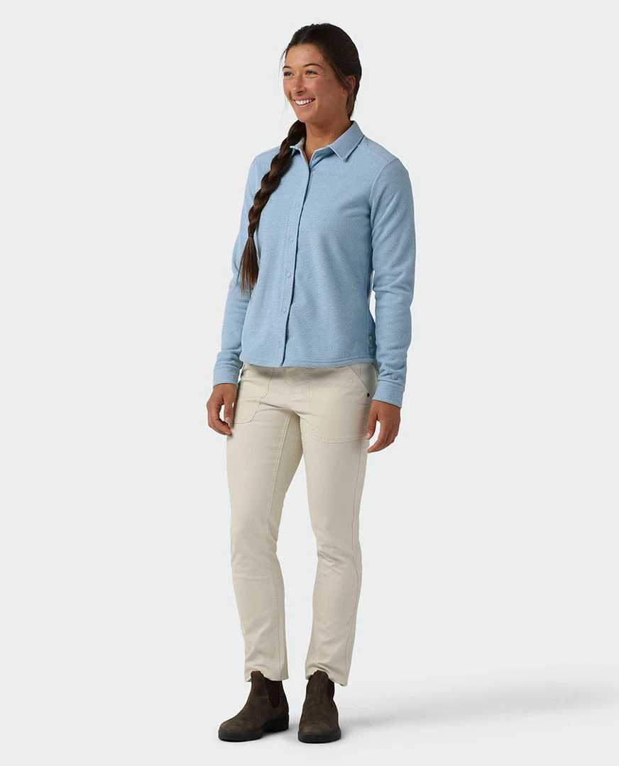 Stio Women's Thermop Fleece Snap Shirt 8 Stio Women's Thermop Fleece Snap Shirt